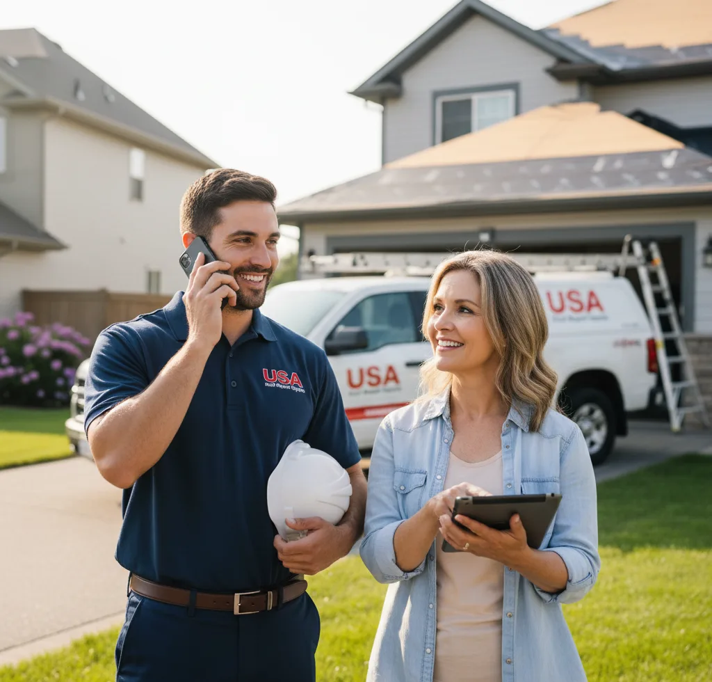 USA Roof Repair Experts customer support in Crothersville